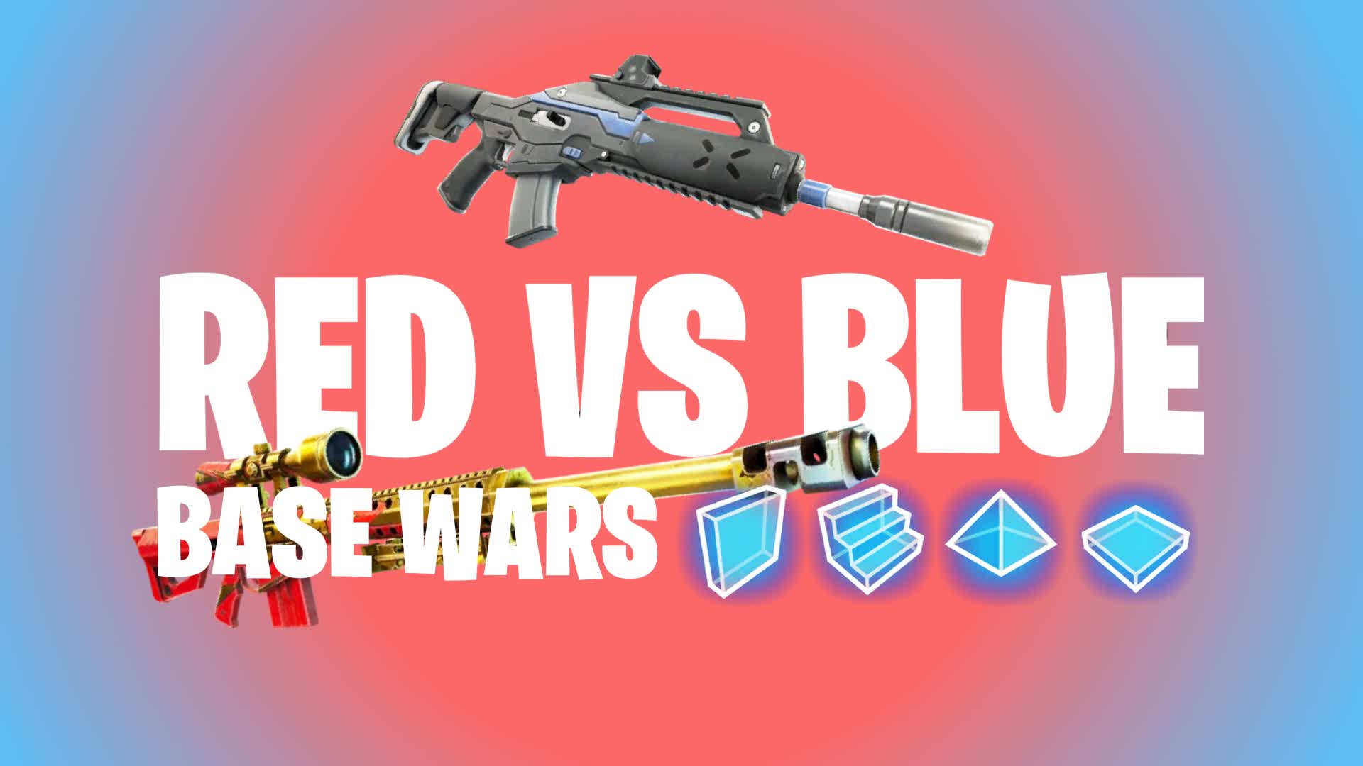 RED VS BLUE 🔴🔵 BASE WARS