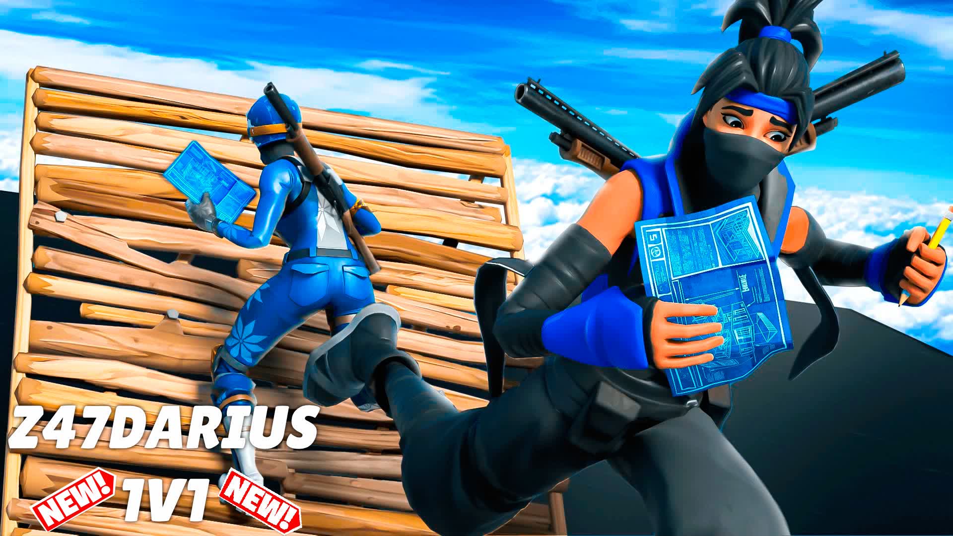 1V1 Build Fight [Z47Darius]