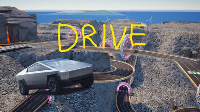 Cybertruck Space Race