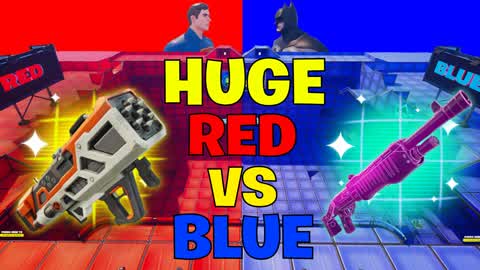 HUGE RED VS BLUE 🔴🔵 WITH EVERY GUN
