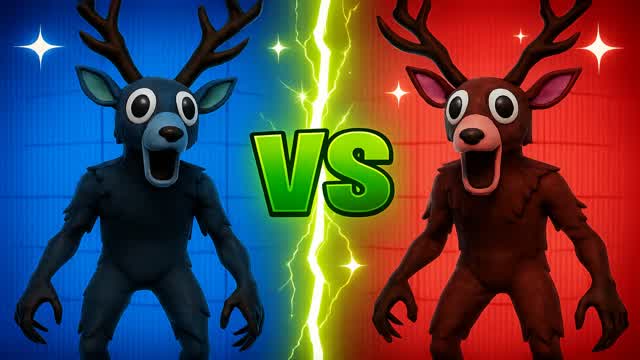 🦌 THE DEERS 3 MEGA RED VS BLUE 🔵🔴