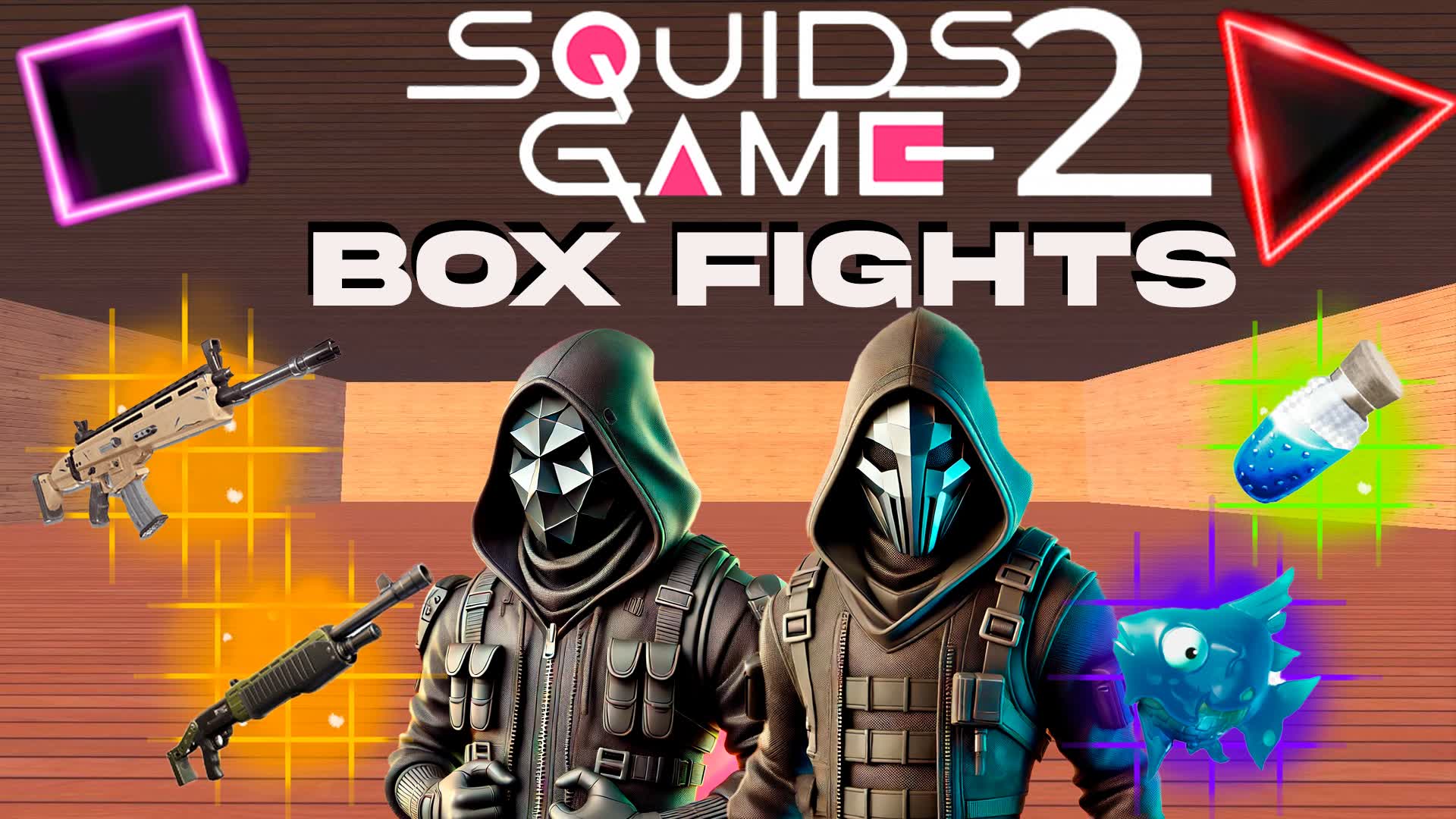 🦑SQUIDS 2 BOX FIGHTS🦑