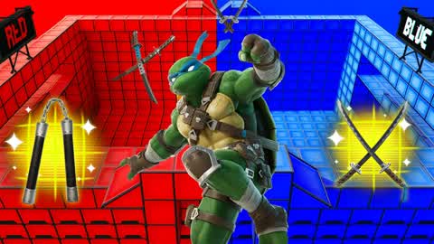 CRAZY TMNT 🐢 RED VS BLUE🔴🔵