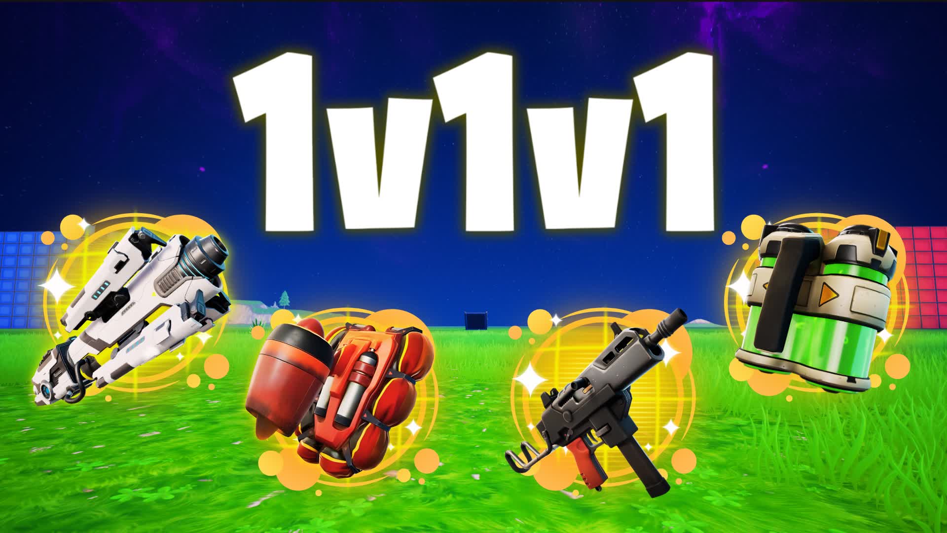 RED VS BLUE 1V1V1V1 🔴🔵