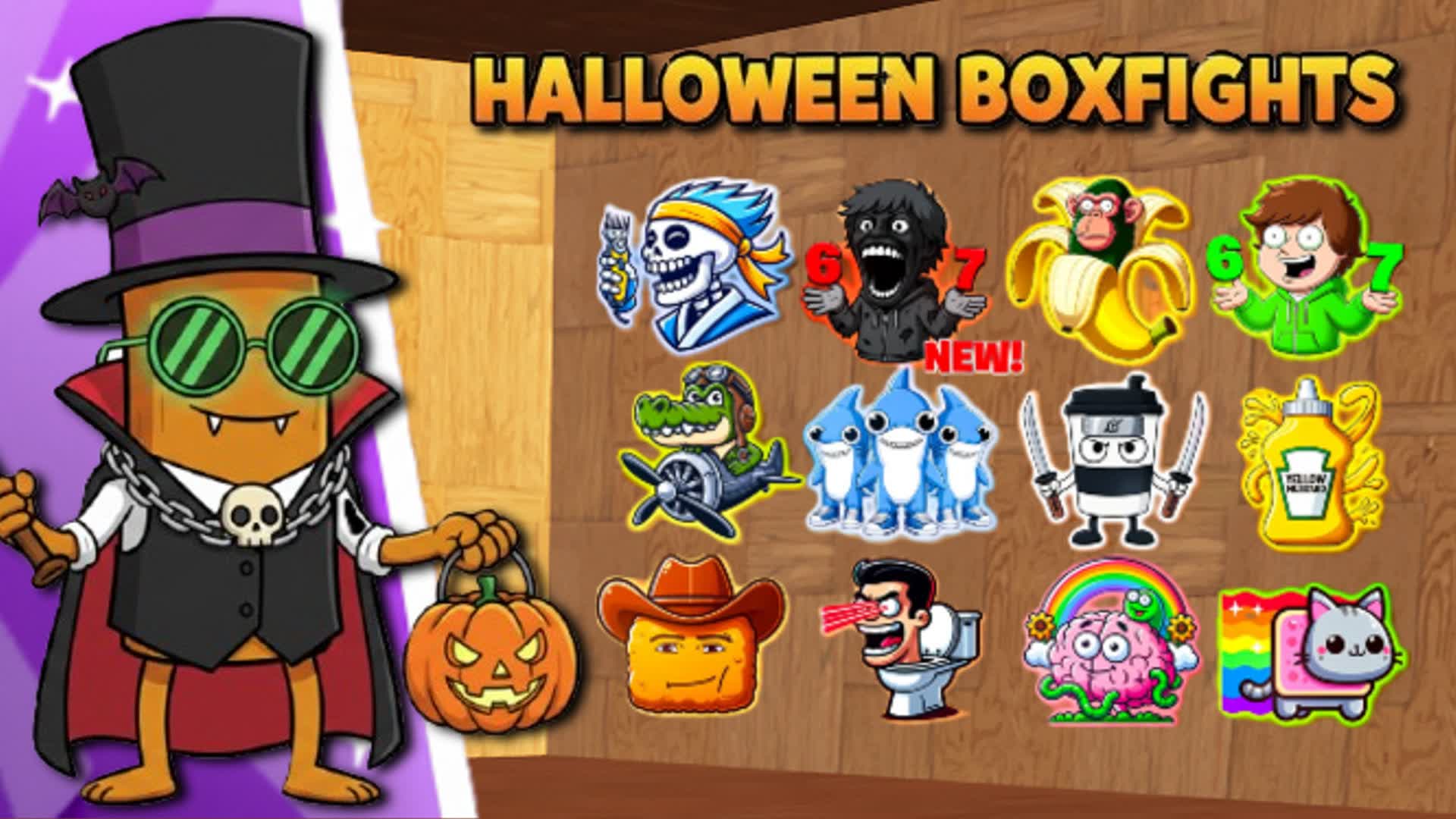 HALOWEEN BOXFIGHTS PVP📦