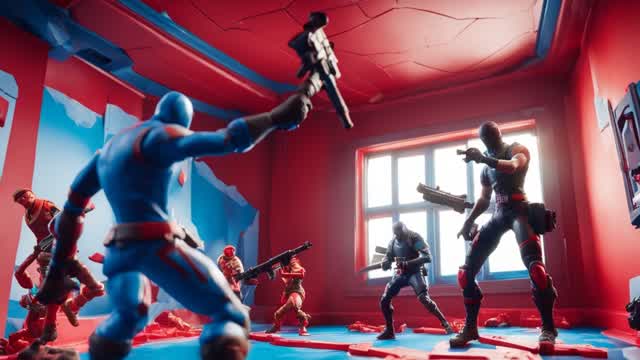 Fun Red VS Blue 2v2