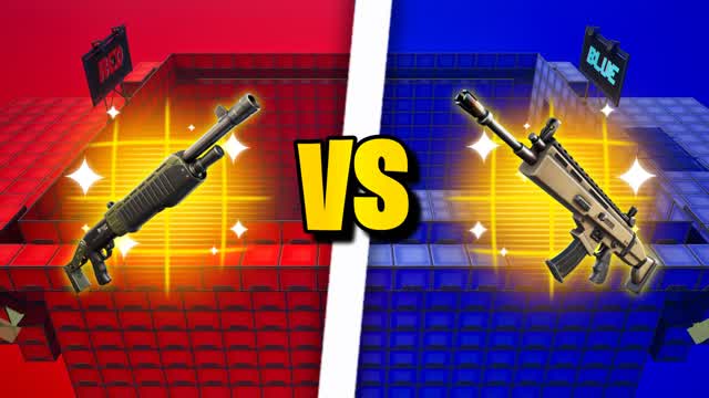 PUMP VS SCAR RED VS BLUE 🔴🔵