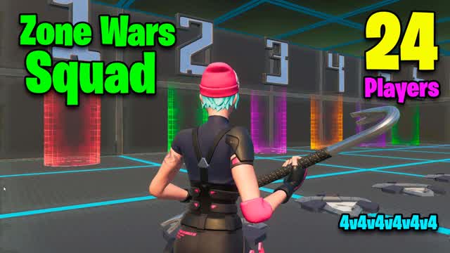 🏆 Zone War Squad 24 Players
