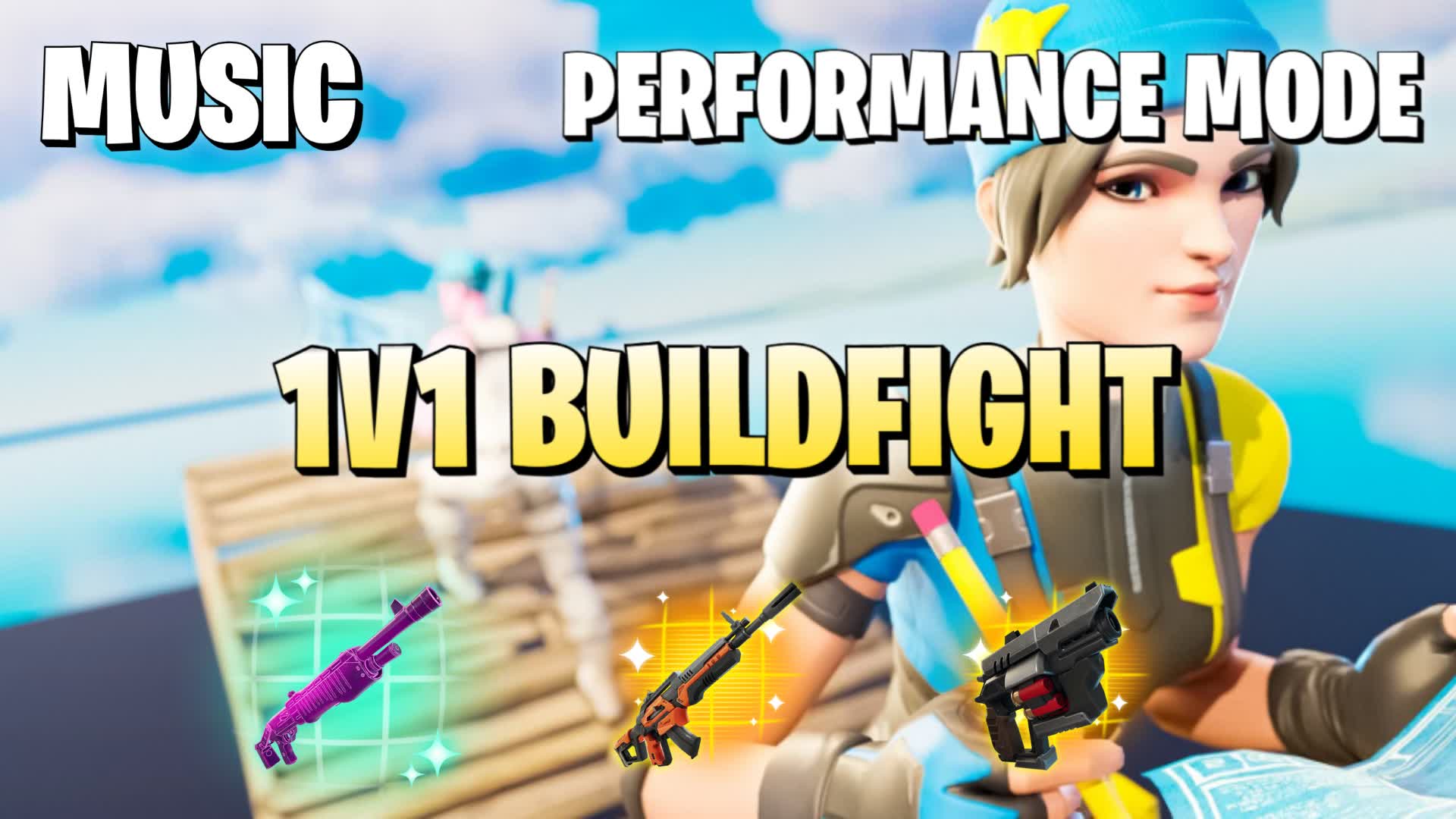 AZF 1V1 BUILDFIGHT [PERF MODE] [MUSIC]