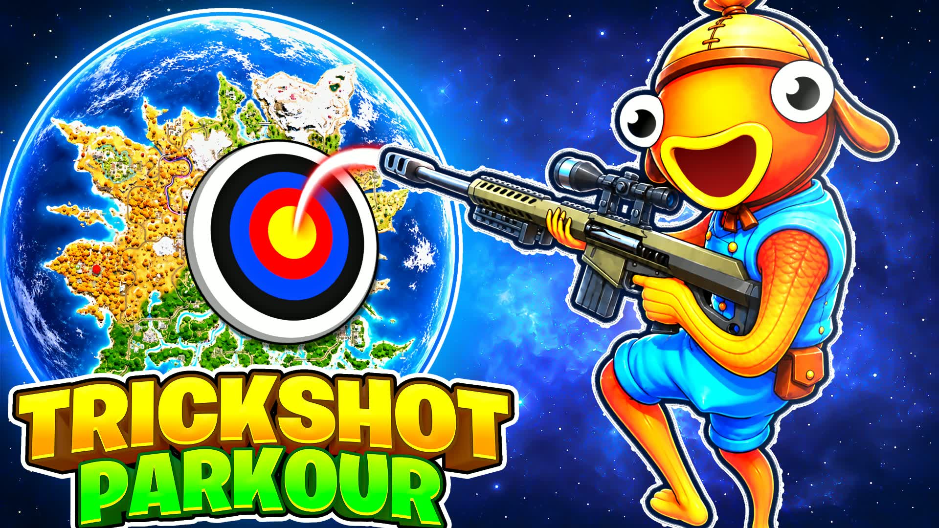 TRICK SHOT 100+ FUN 🎯(DEATHRUN PARKOUR)
