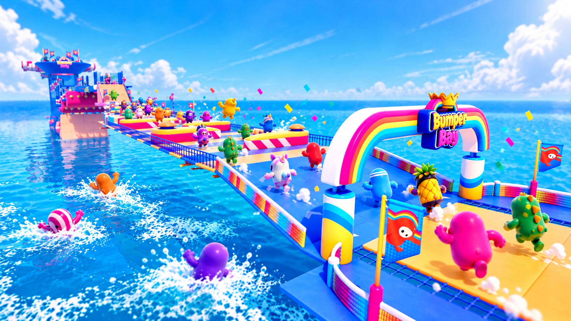 Fall Guys Pinball BumperBay 8666-5501-4071 by jaihaklee - Fortnite Creative Map Code ...