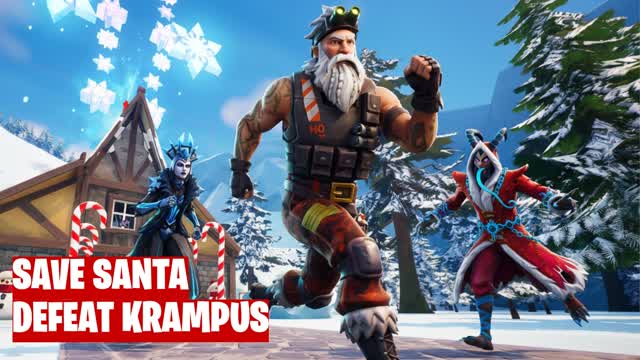 SAVE SANTA DEFEAT KRAMPUS
