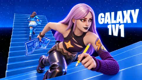 Galaxy 1v1 Build Fights! (200 Pump)