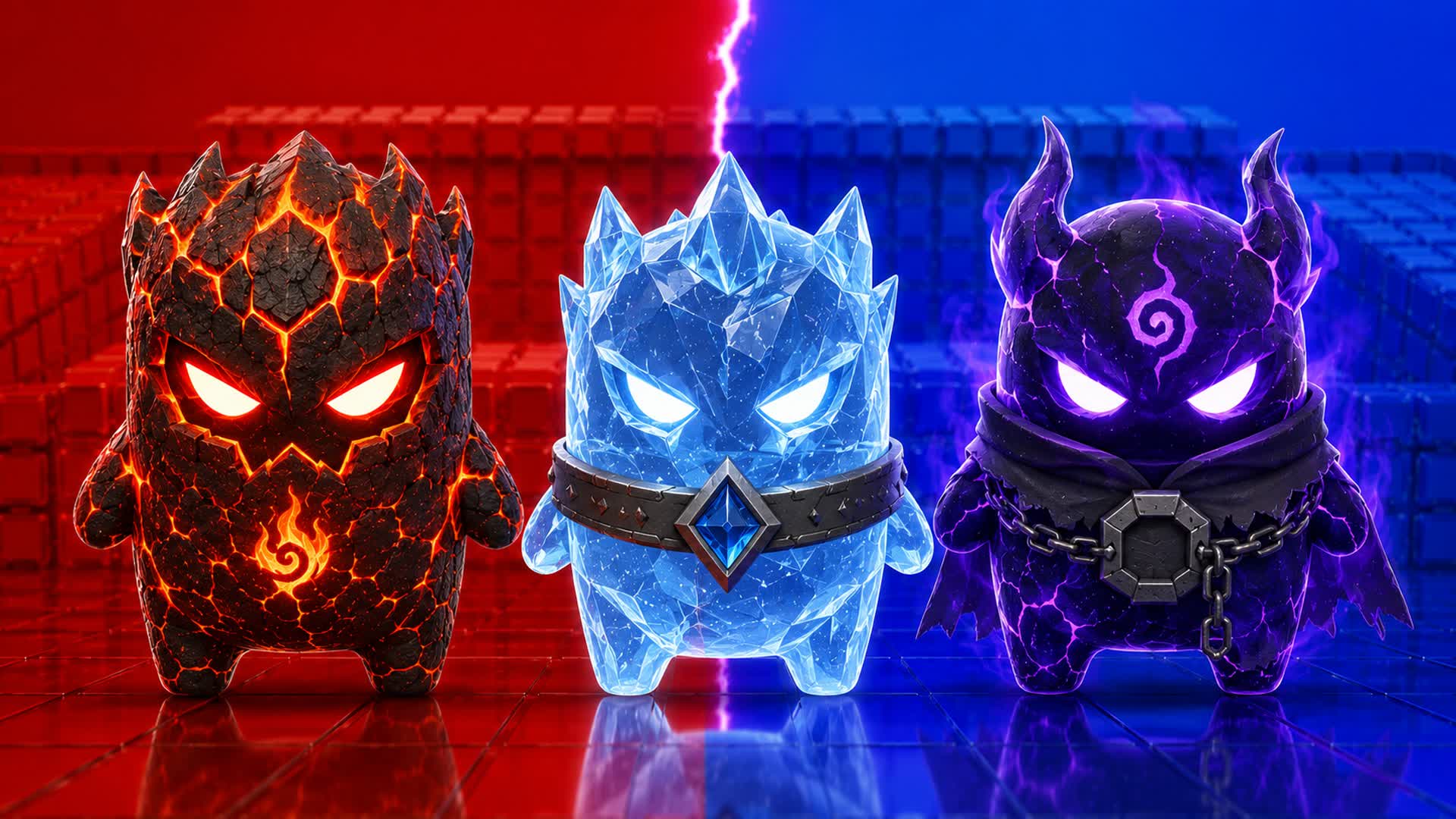 RED VS BLUE 🔴🔵KAR