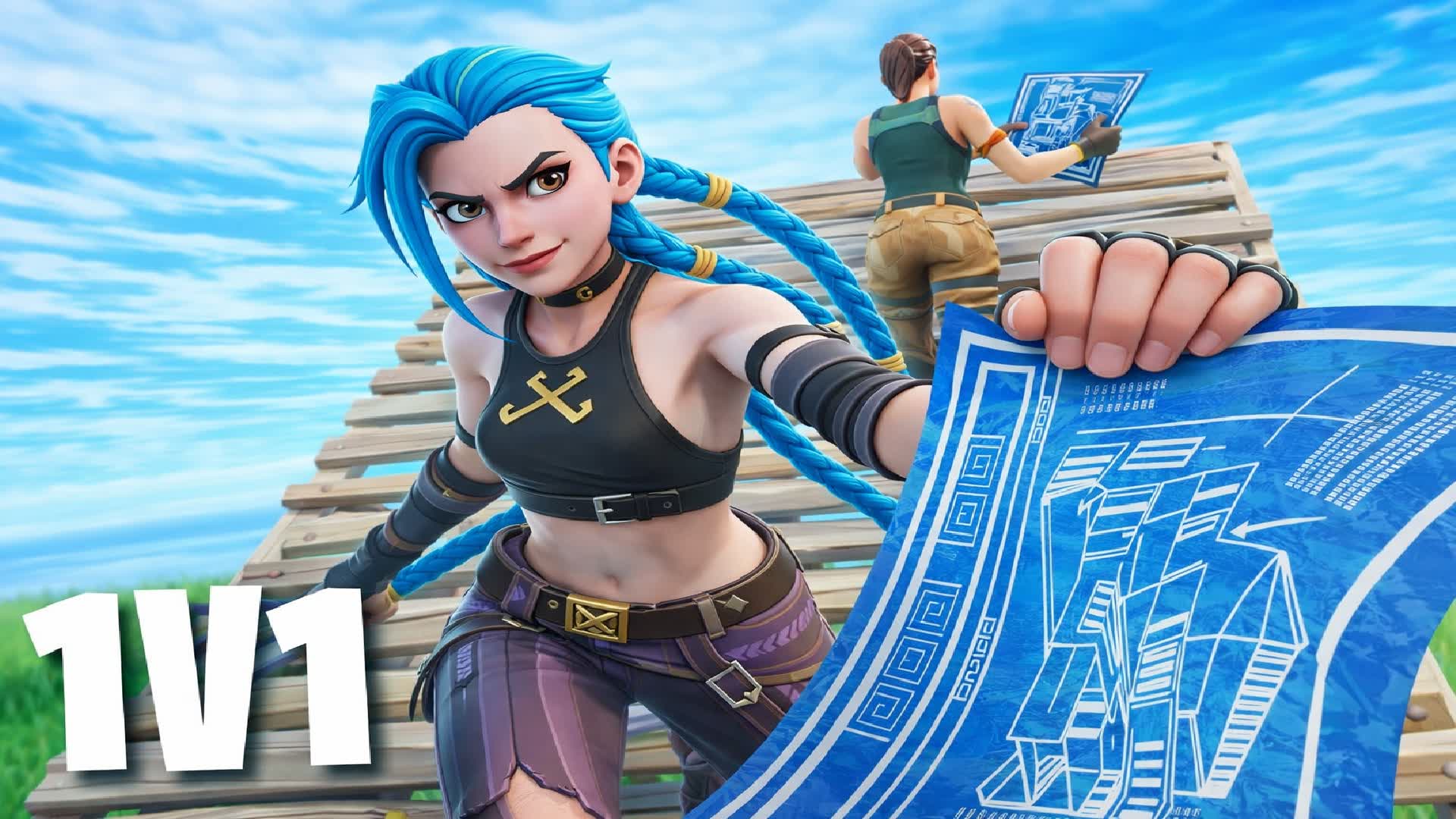 🏆 أثبت أنك الأفضل 1v1 Build Fight