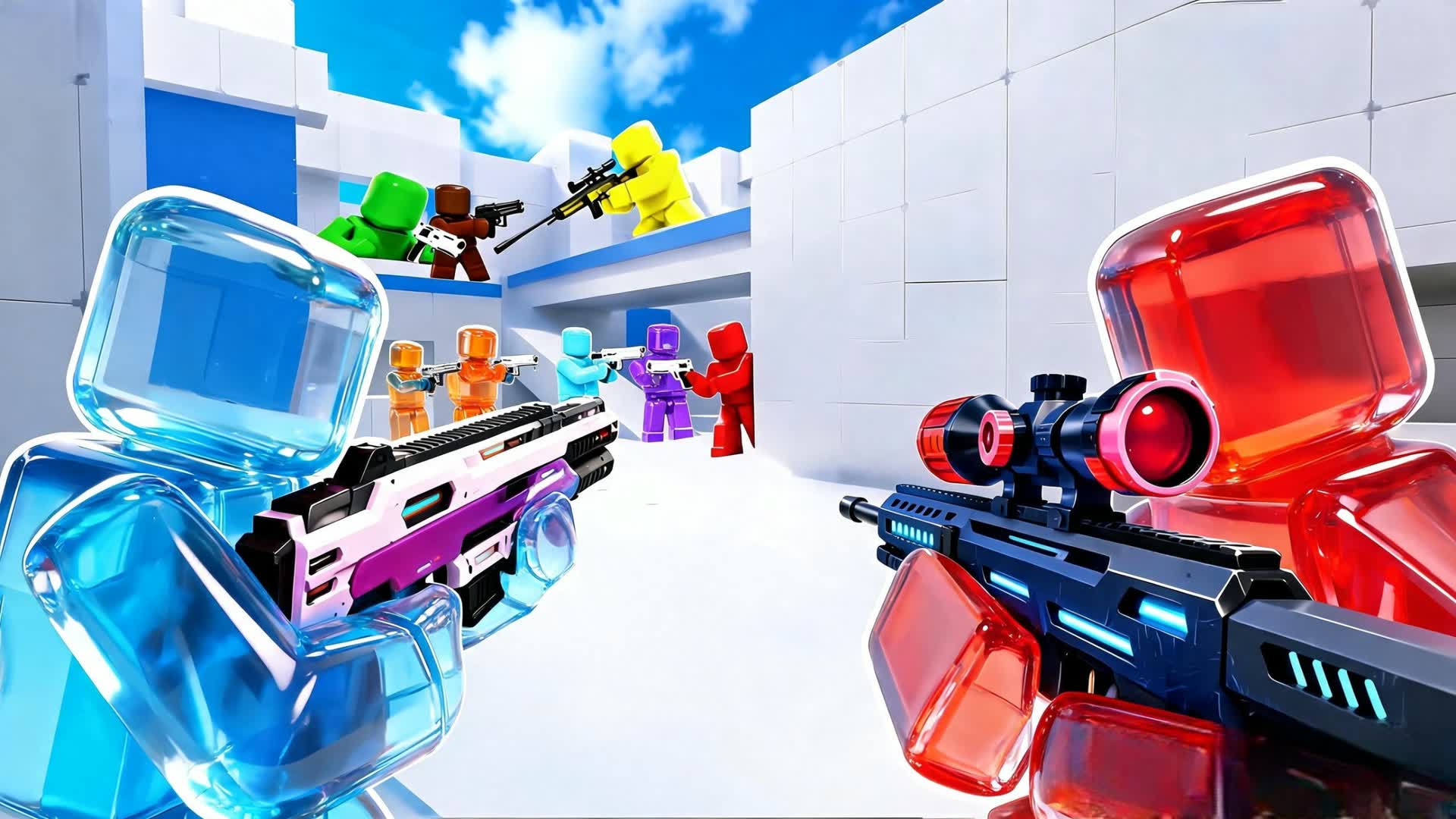 RIVAL UNC – ULTIMATE 1V1 GUNS & VEHICLES