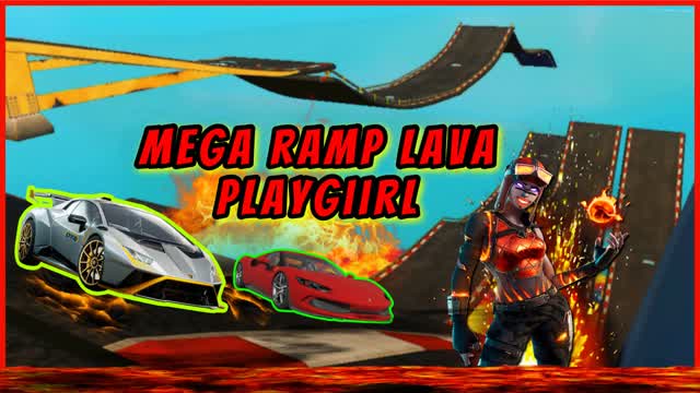 MEGA RAMP LAVA PLAYGiiRL