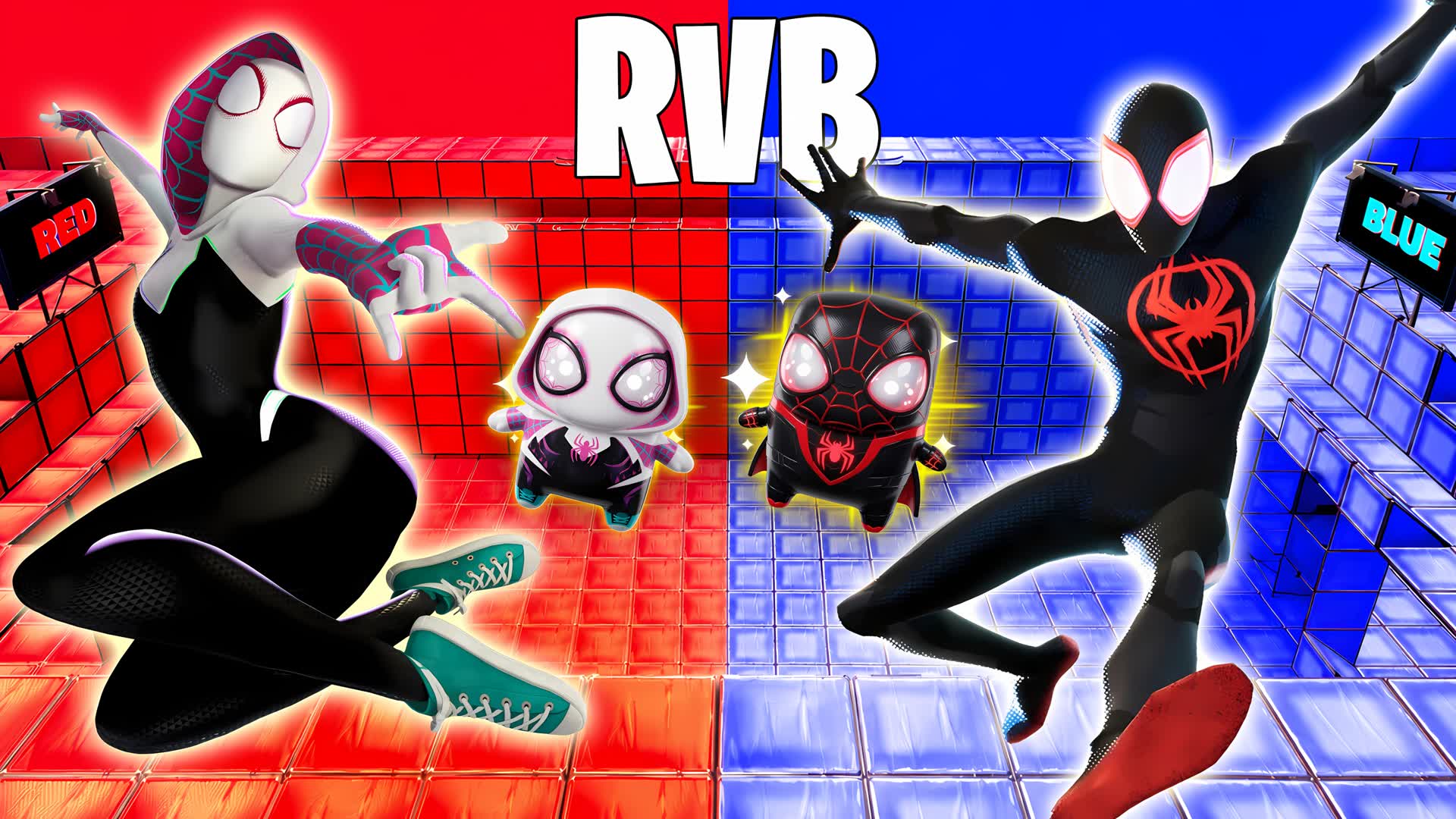 RVB SPIDER VERSE🔴🔵