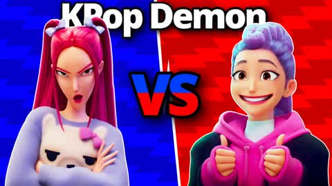 KPOP HUNTER RED Vs BLUE 👹