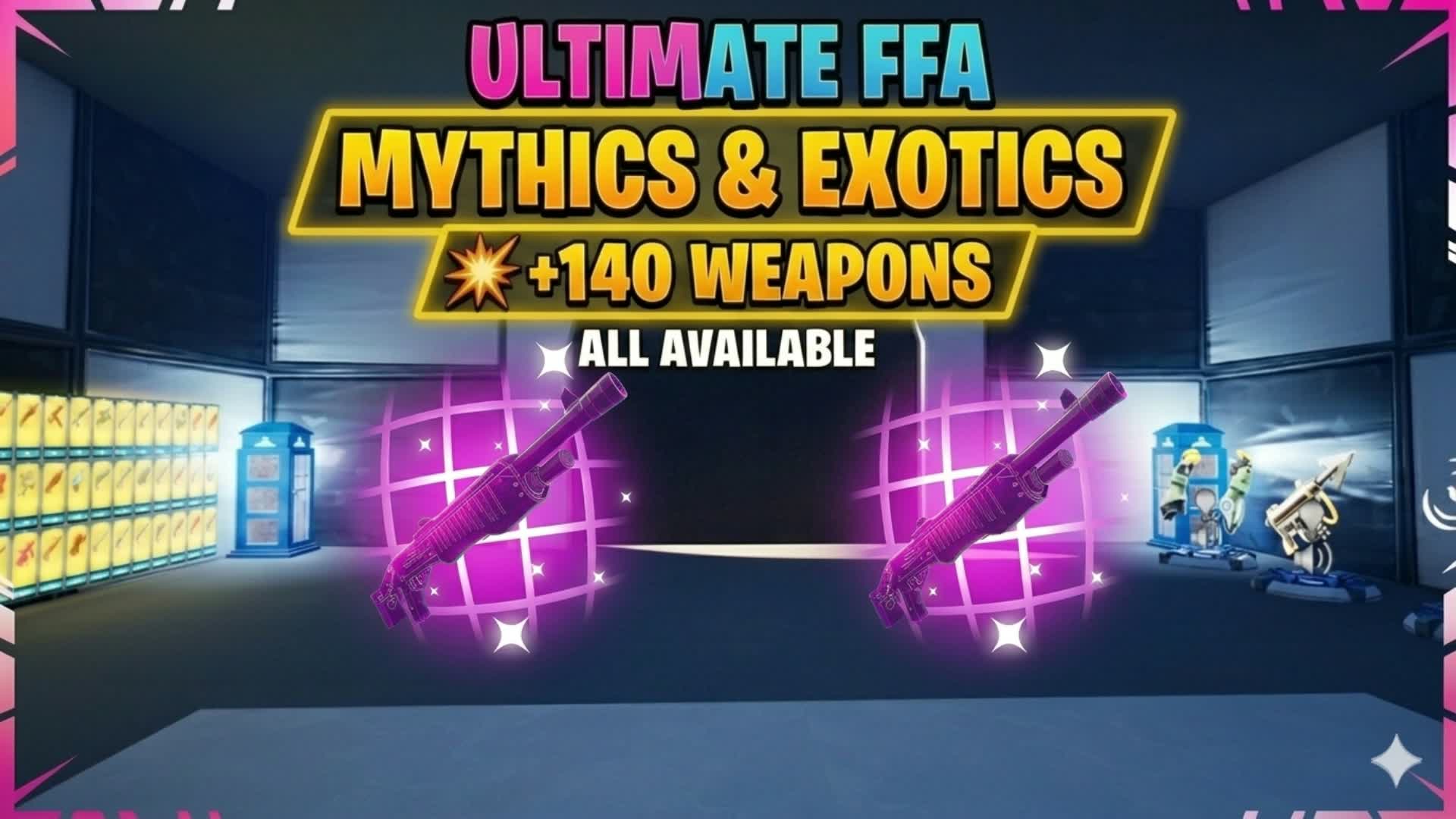 🎯 アルティメットFFA: 全武器 🎯