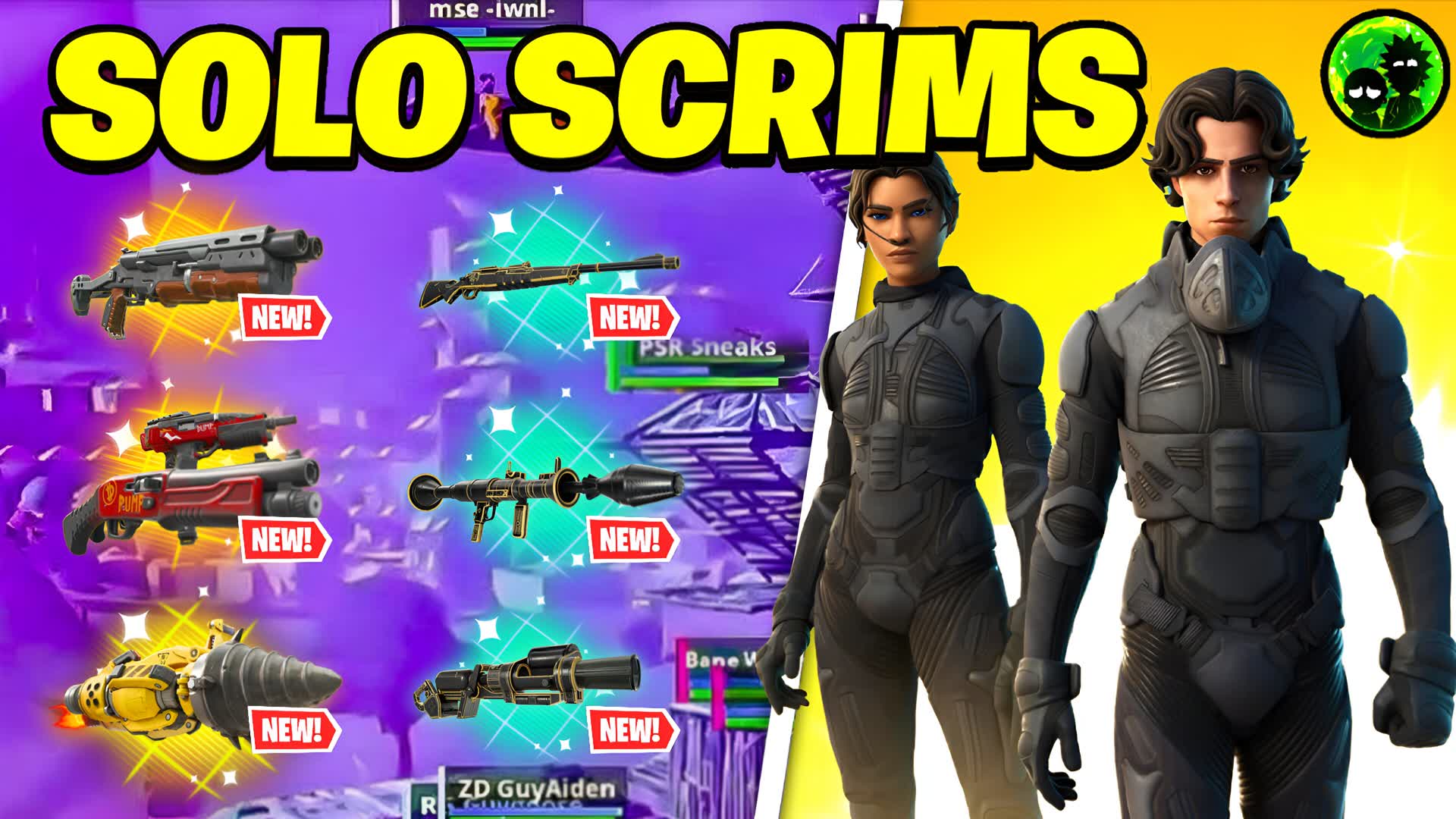 SCRIMS WITH EVERY GUN [SOLO]