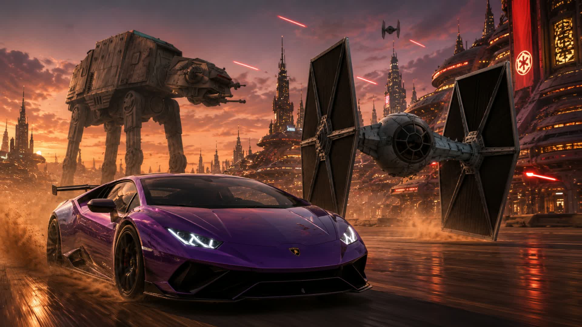 🌍STAR WARS Openworld Drive FFA🚗