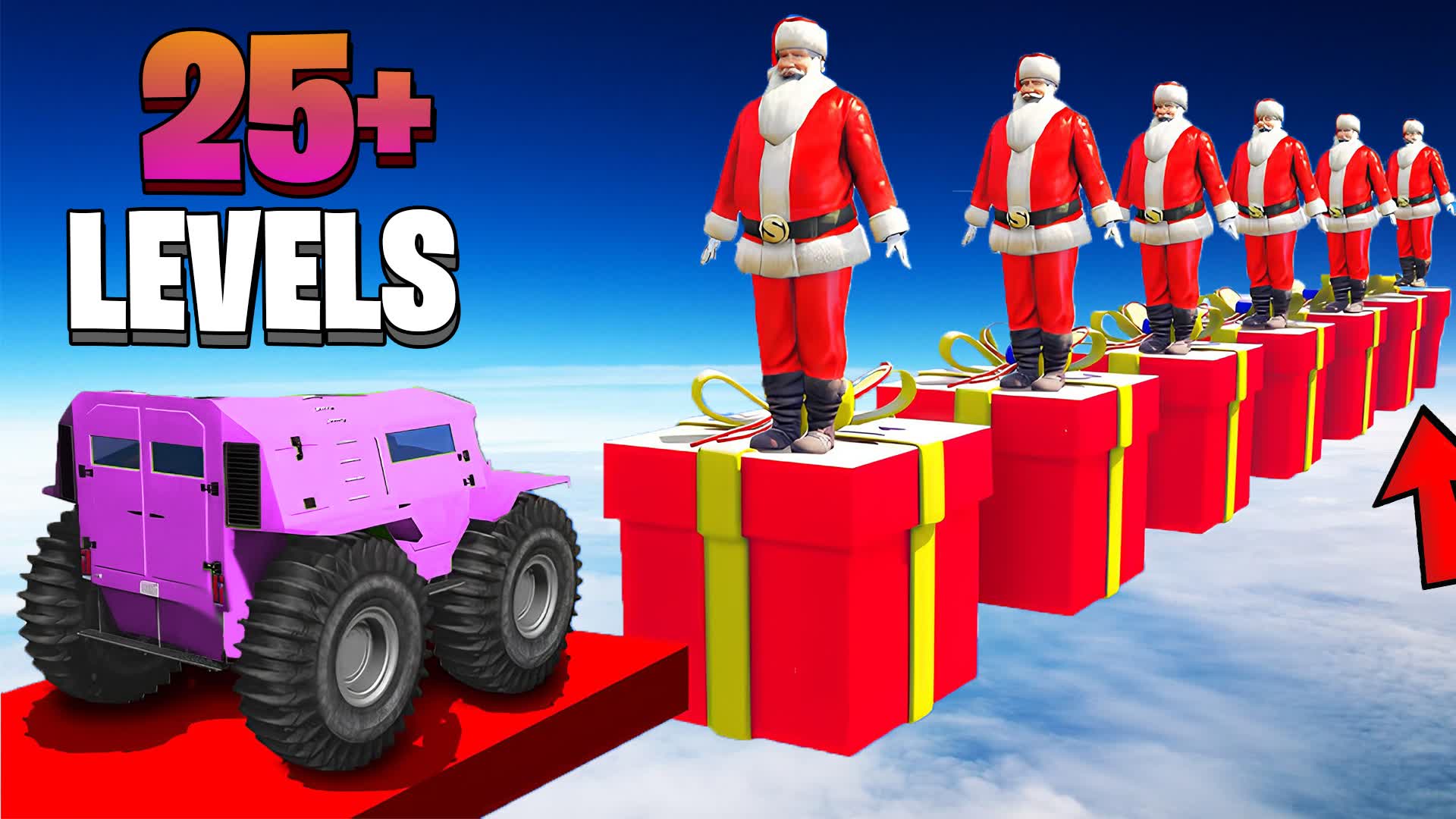 🎊NEW YEAR CAR PARKOUR❄️