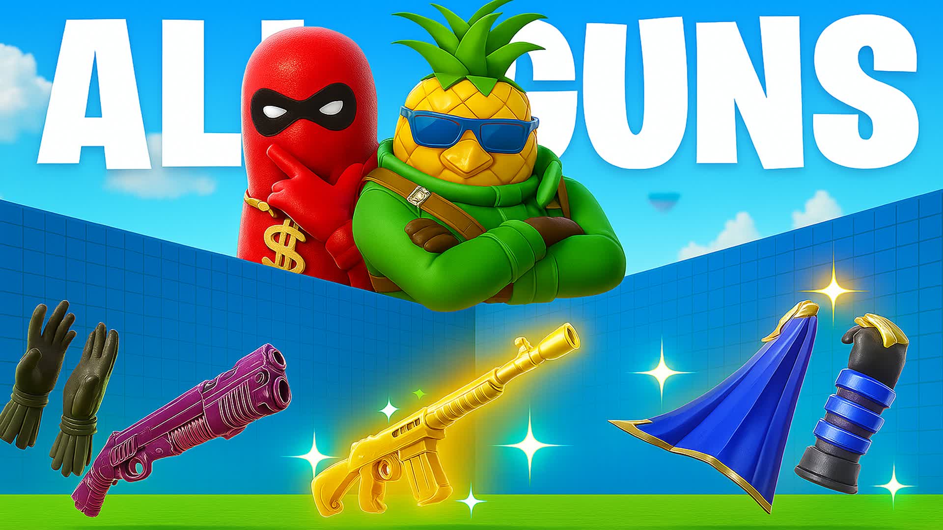 💥 Pro 1v1 Arena | All Guns Unlocked