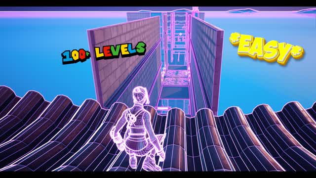 ⭐️ EASY 100+ LEVEL PARKOUR ⭐️