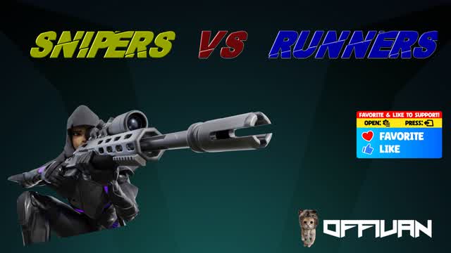*NEW* 🎯Snipers Vs. Runners🏃 [1.0]