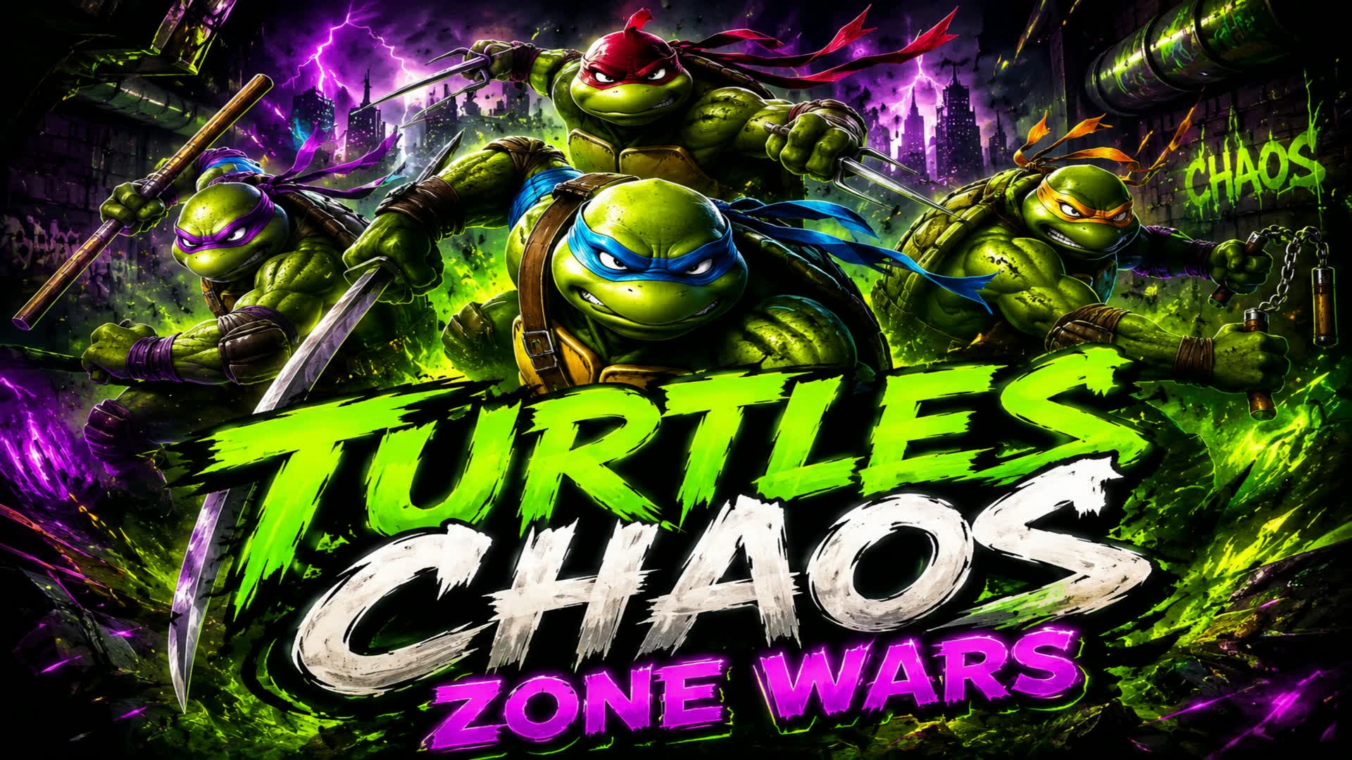 [ TMNT ] Turtles Chaos. Zone wars