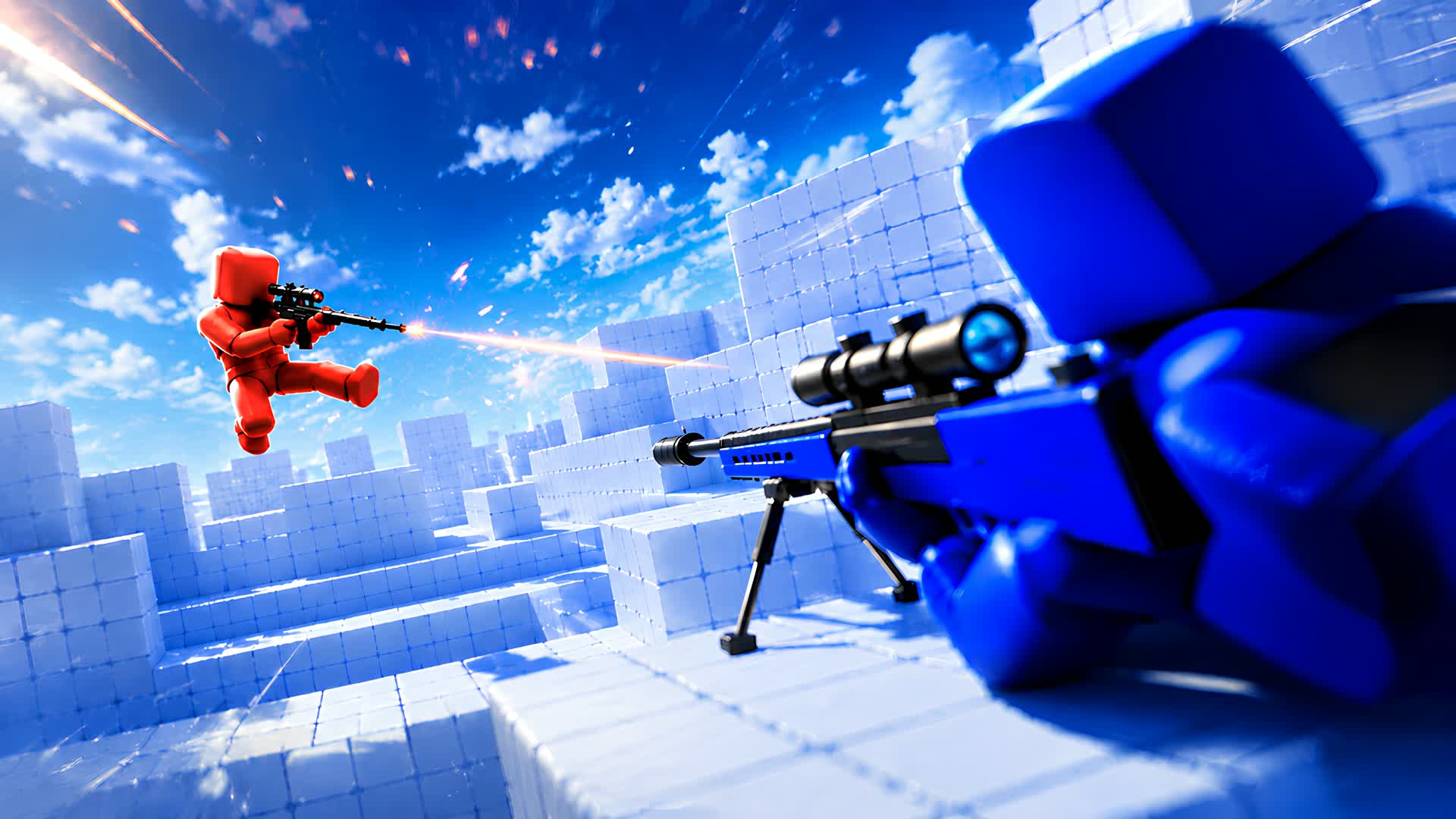 SNIPERS RED VS BLUE 🔴🔵