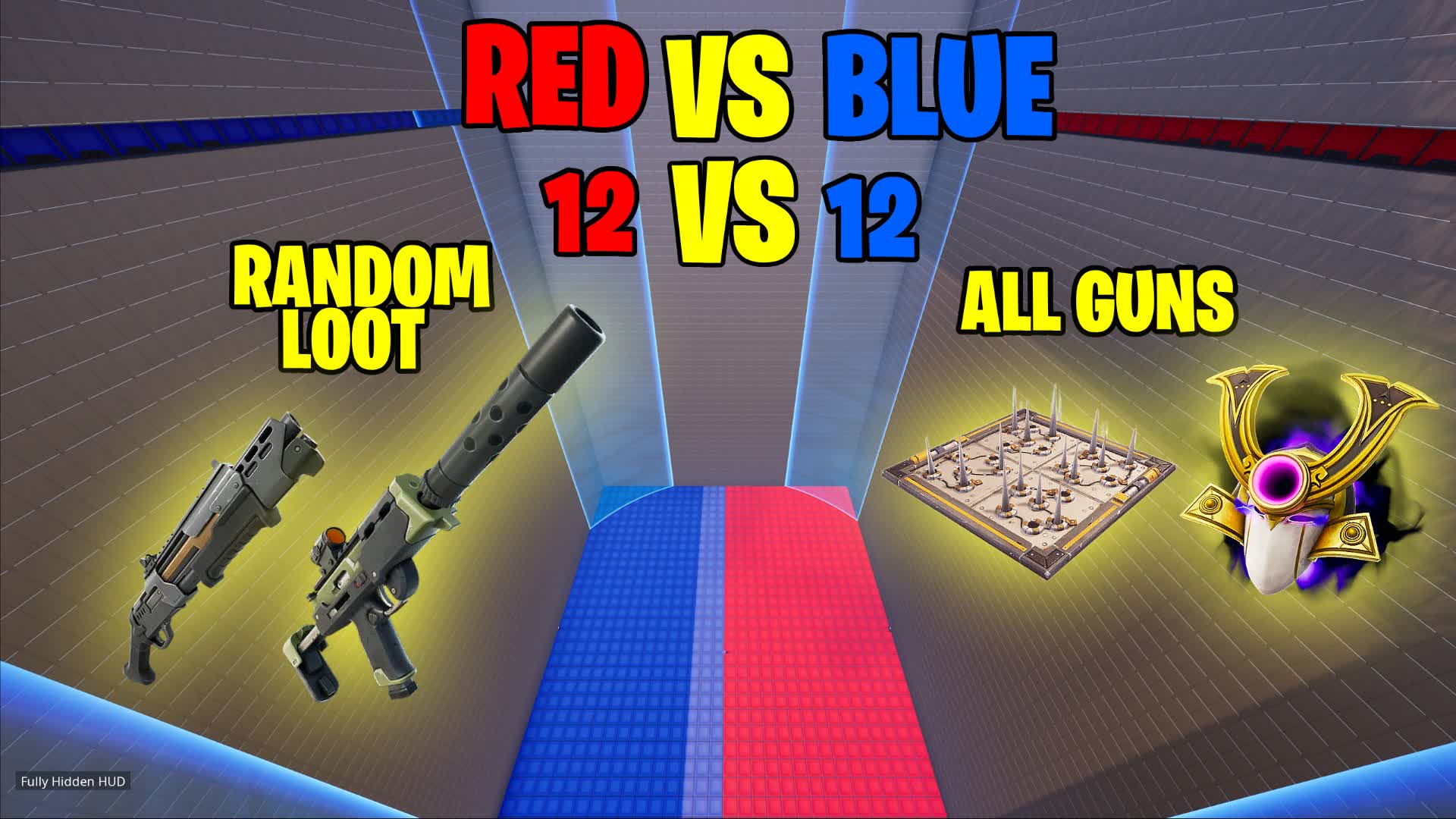INSANE 12v12 RED VS BLUE