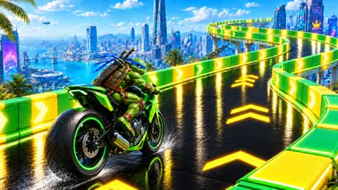CARS ON THE RAMP - CAR GAME