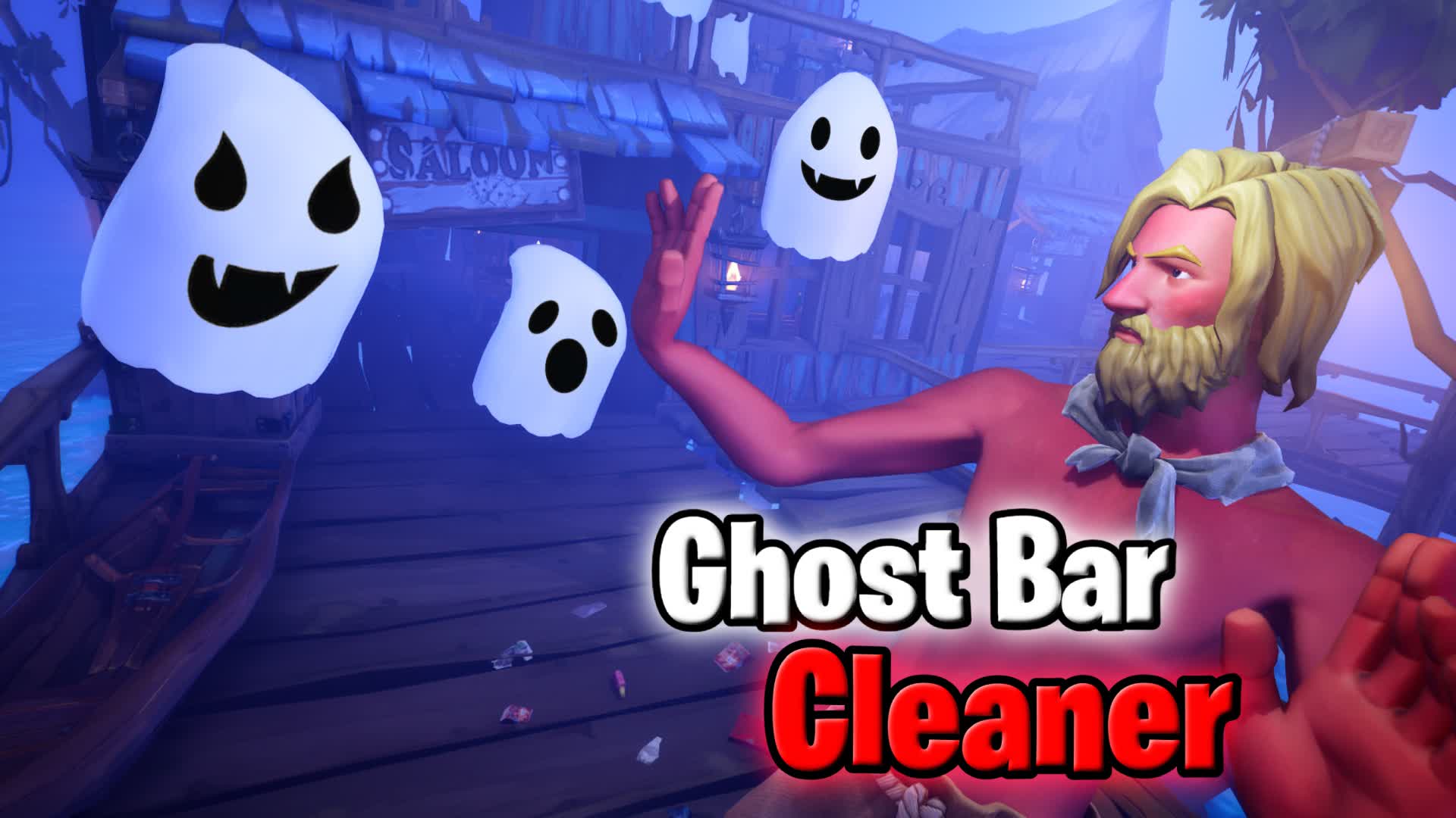GHOST BAR CLEANER 👻🧹