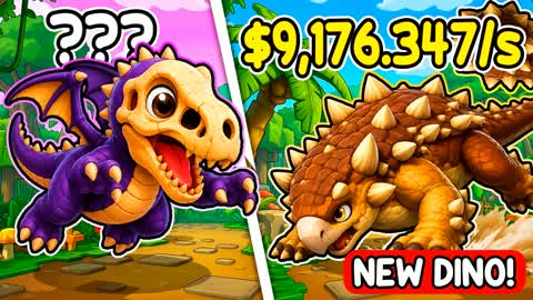 STEAL THE DINO [NEW DINO!⭐]
