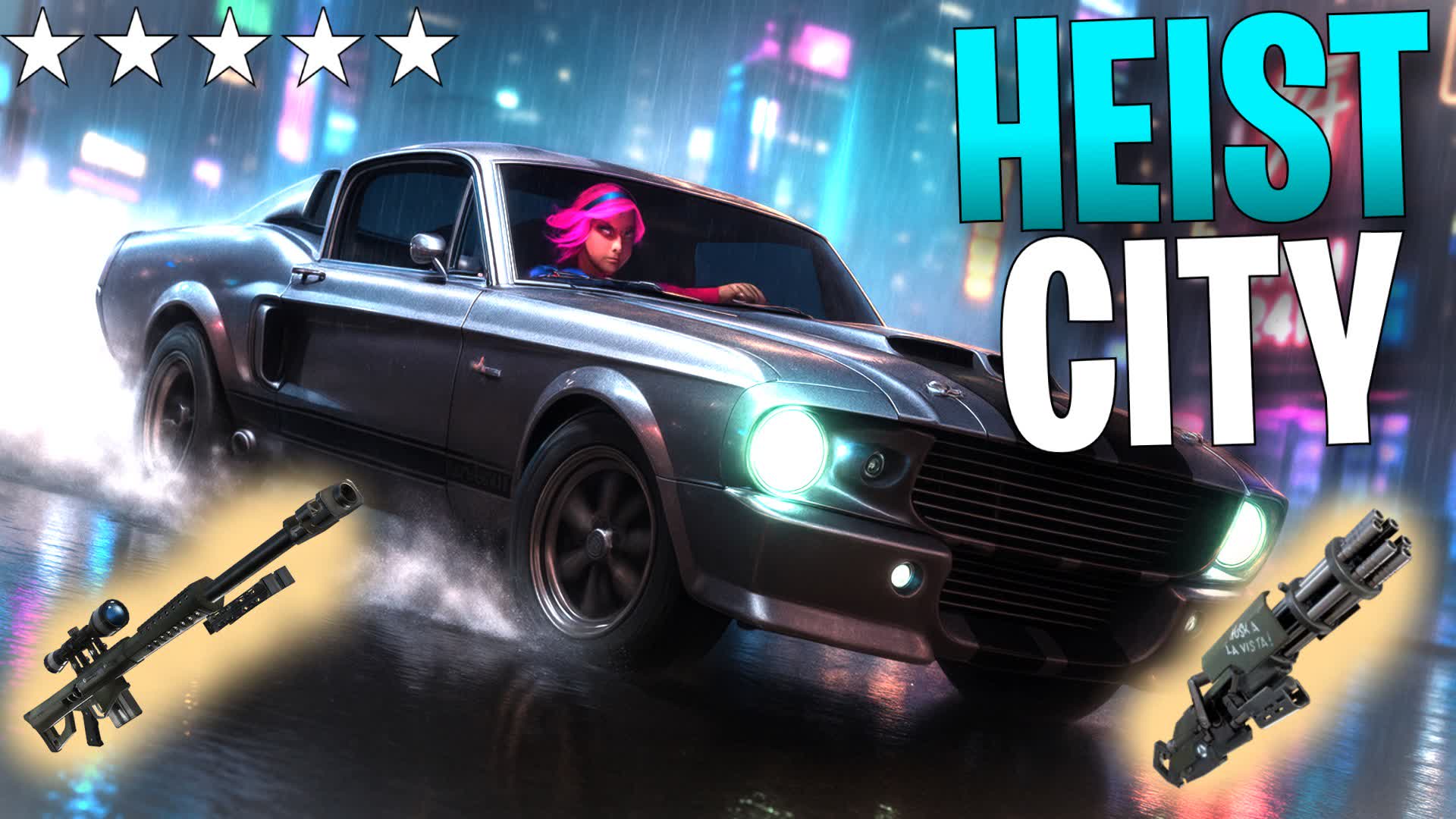💰 HEIST CITY! (GUN GAME)