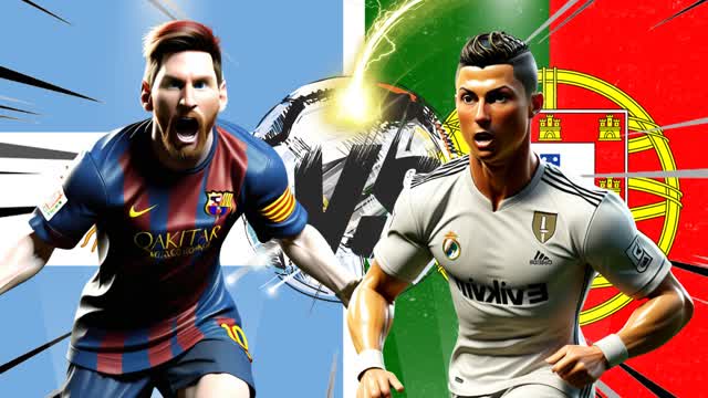 đRONALDO VS MESSI âœïžđ