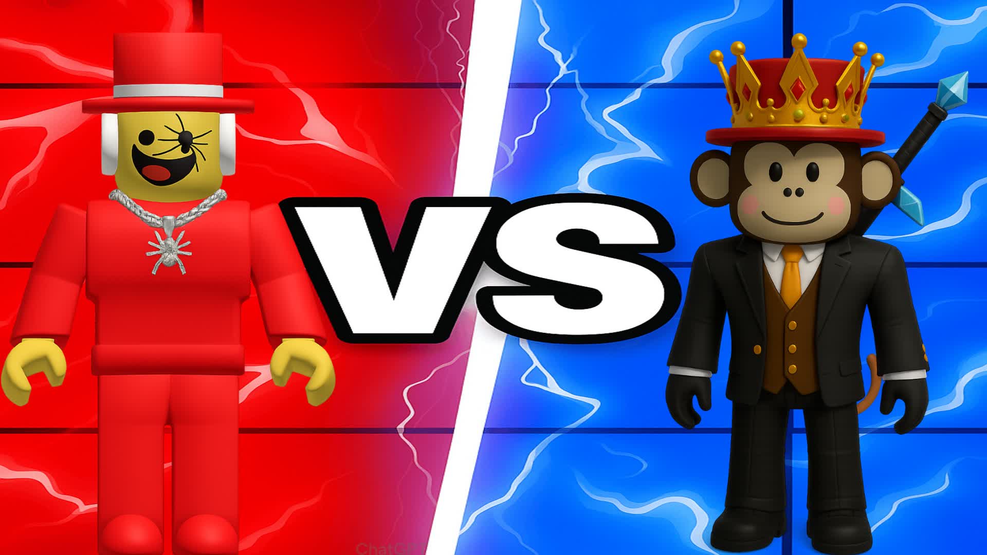 Super Jandel vs Sammy 🔴 vs 🔵