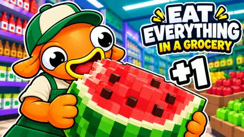 Eat Everything In A Grocery Store