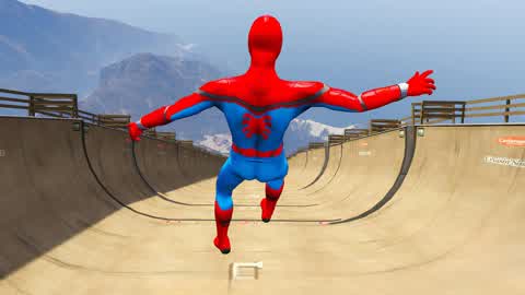 SPIDERMAN MEGA RAMP - SPIDER MAN
