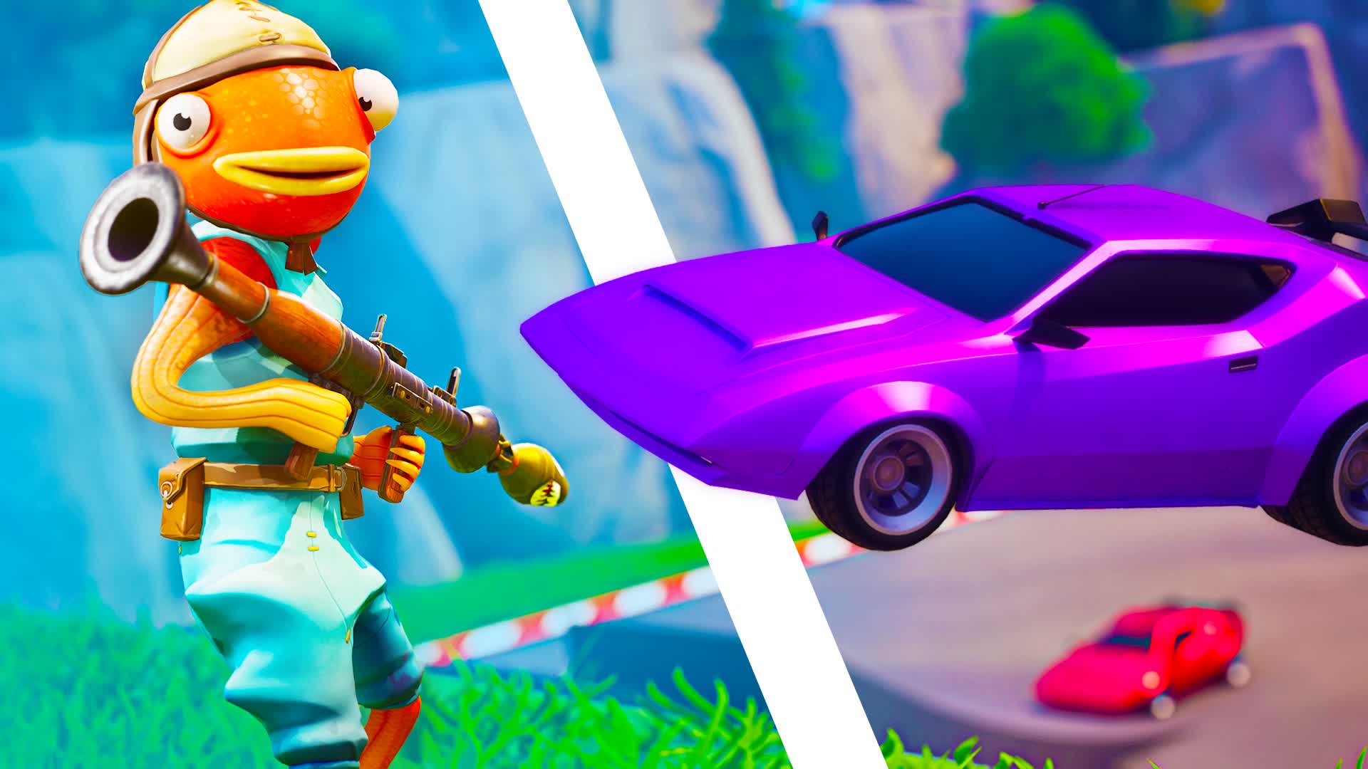 Crazy Rockets VS Cars