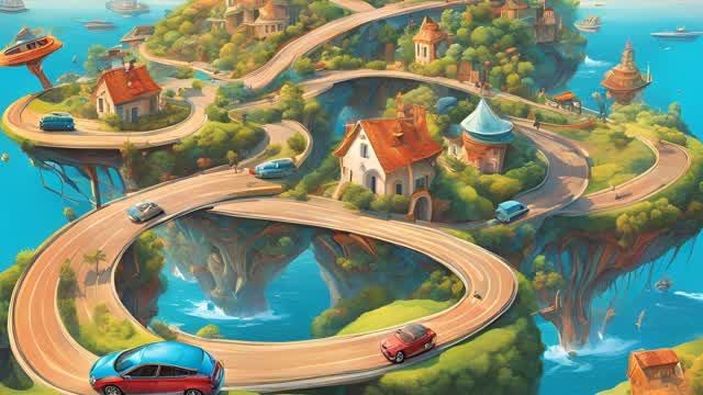 Capture 1 – UNREALISTIC DRIVING ISLAND 🌇