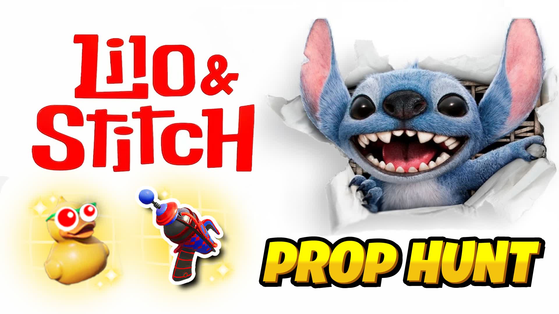 LILO & STITCH PROP HUNT TROPICAL ISLAND