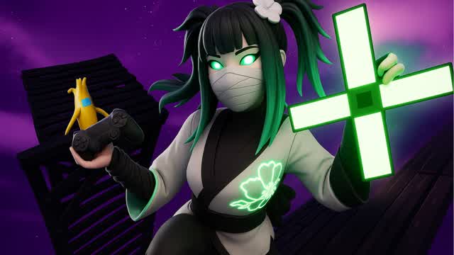 CRAZY Crosshair 1v1 BUILD FIGHT PRO 24