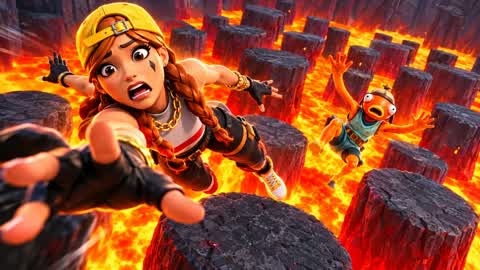 FLOOR IS LAVA: PILLARS