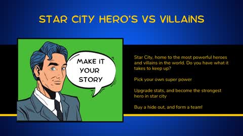 Starcity heros vs. Villains