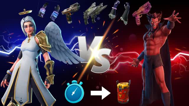 DEMONS VS ANGELS 🔴🔵
