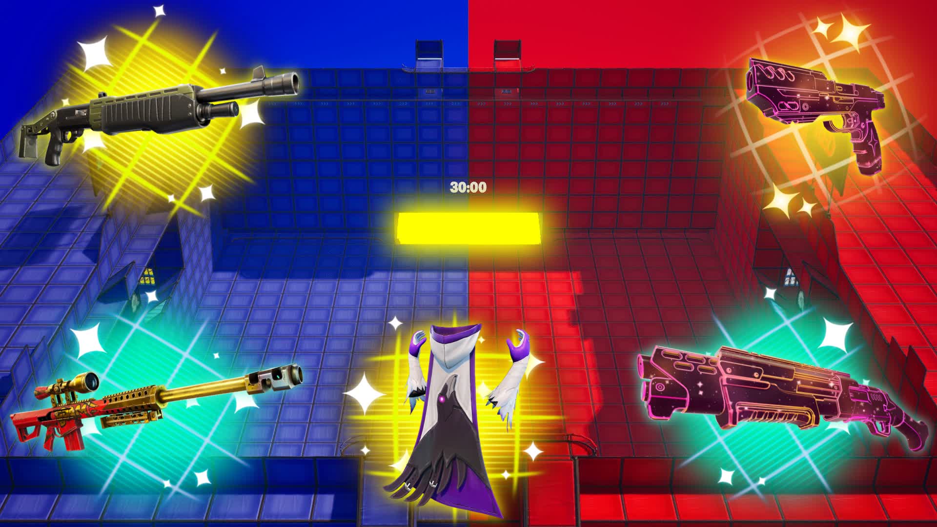 ⭐CRAZY ULTIMATE RED VS BLUE MEGA 🔴🔵