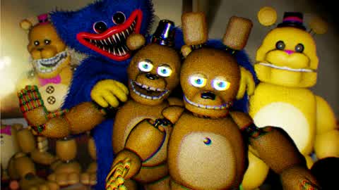 FNAF AND HUGGY [HORROR]